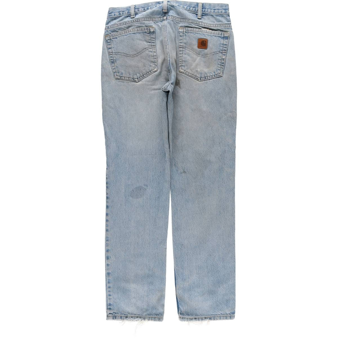 Carhartt Traditional Fit Tapered Denim Pants, Men's, Size W32 cotton blue type Vintage Second Hand