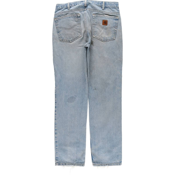 Carhartt Traditional Fit Tapered Denim Pants, Men's, Size W32 cotton blue type Vintage Second Hand