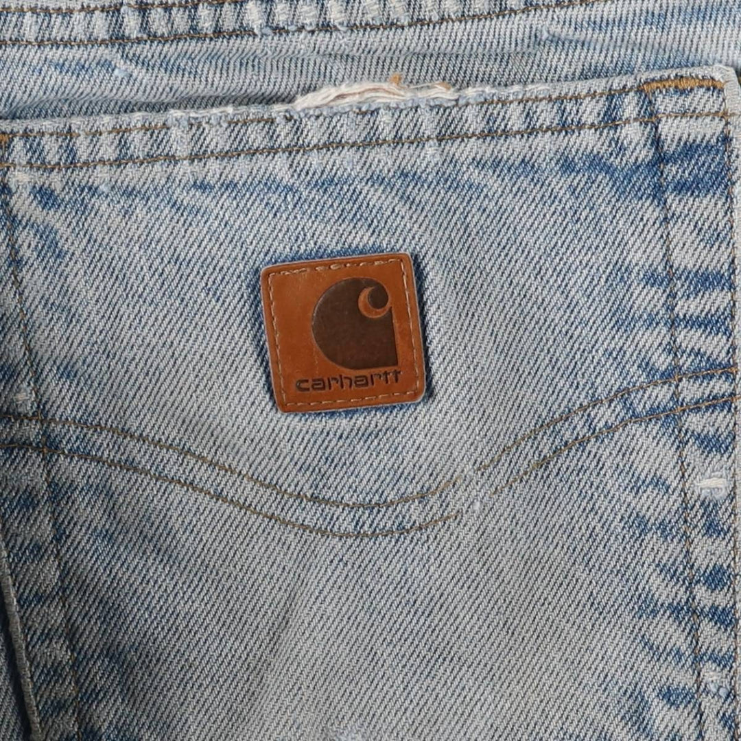 Carhartt Traditional Fit Tapered Denim Pants, Men's, Size W32 cotton blue type Vintage Second Hand