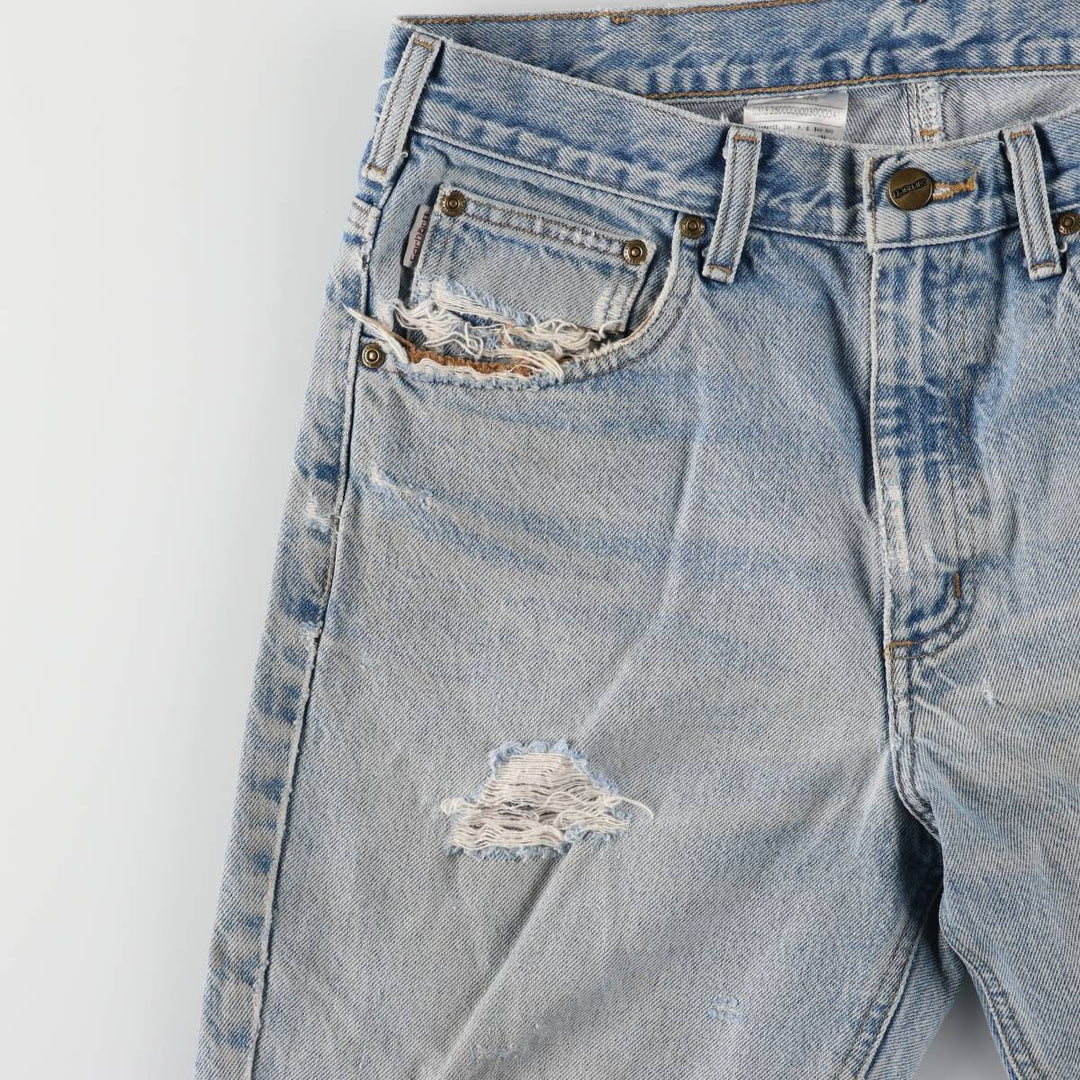 Carhartt Traditional Fit Tapered Denim Pants, Men's, Size W32 cotton blue type Vintage Second Hand