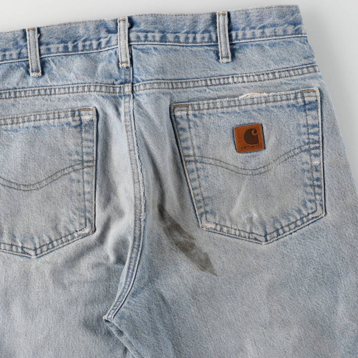Carhartt Traditional Fit Tapered Denim Pants, Men's, Size W32 cotton blue type Vintage Second Hand