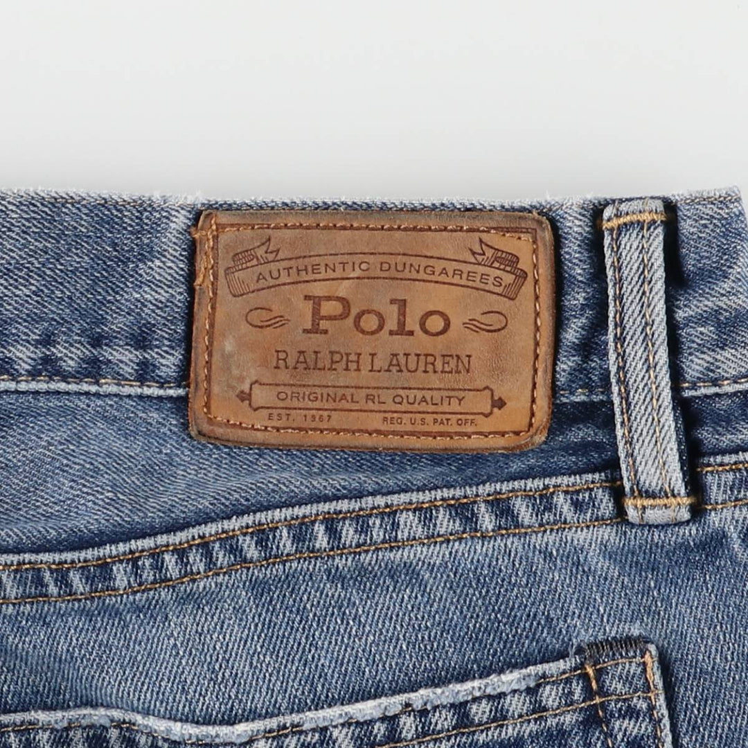 Ralph Lauren Polo Ralph Lauren Hampton Straight Straight Denim Pants Men's W35 cotton blue type Vintage Second Hand