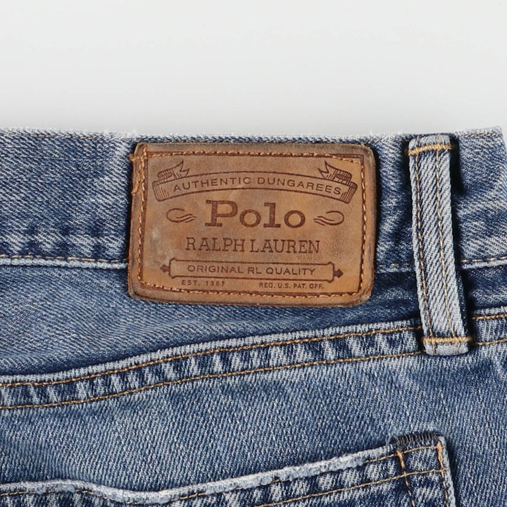 Ralph Lauren Polo Ralph Lauren Hampton Straight Straight Denim Pants Men's W35 cotton blue type Vintage Second Hand