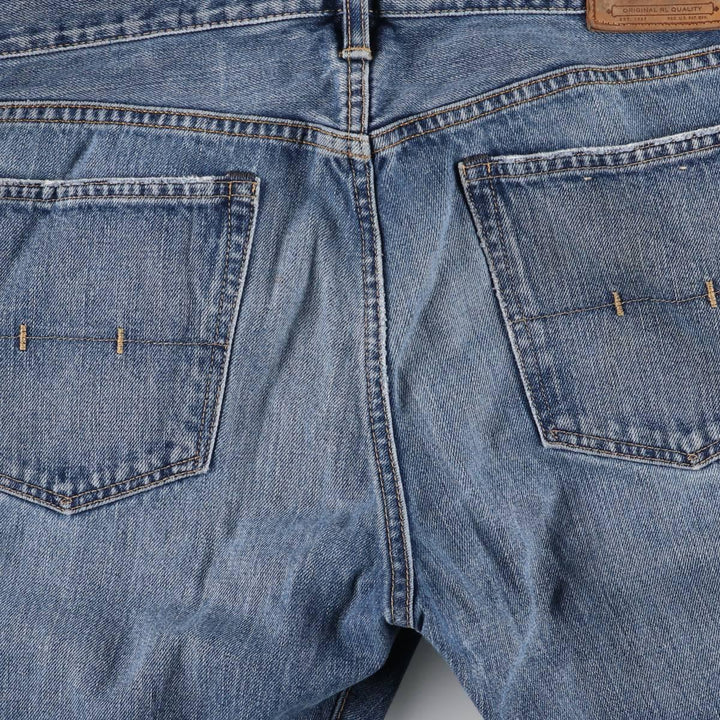 Ralph Lauren Polo Ralph Lauren Hampton Straight Straight Denim Pants Men's W35 cotton blue type Vintage Second Hand