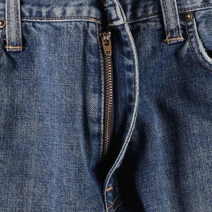 Carhartt DAVIES PANT, straight denim pants, men's size W36 cotton blue type Vintage Second Hand