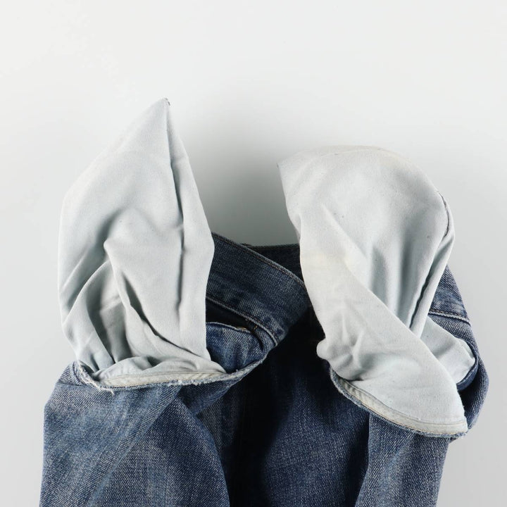 Carhartt DAVIES PANT, straight denim pants, men's size W36 cotton blue type Vintage Second Hand
