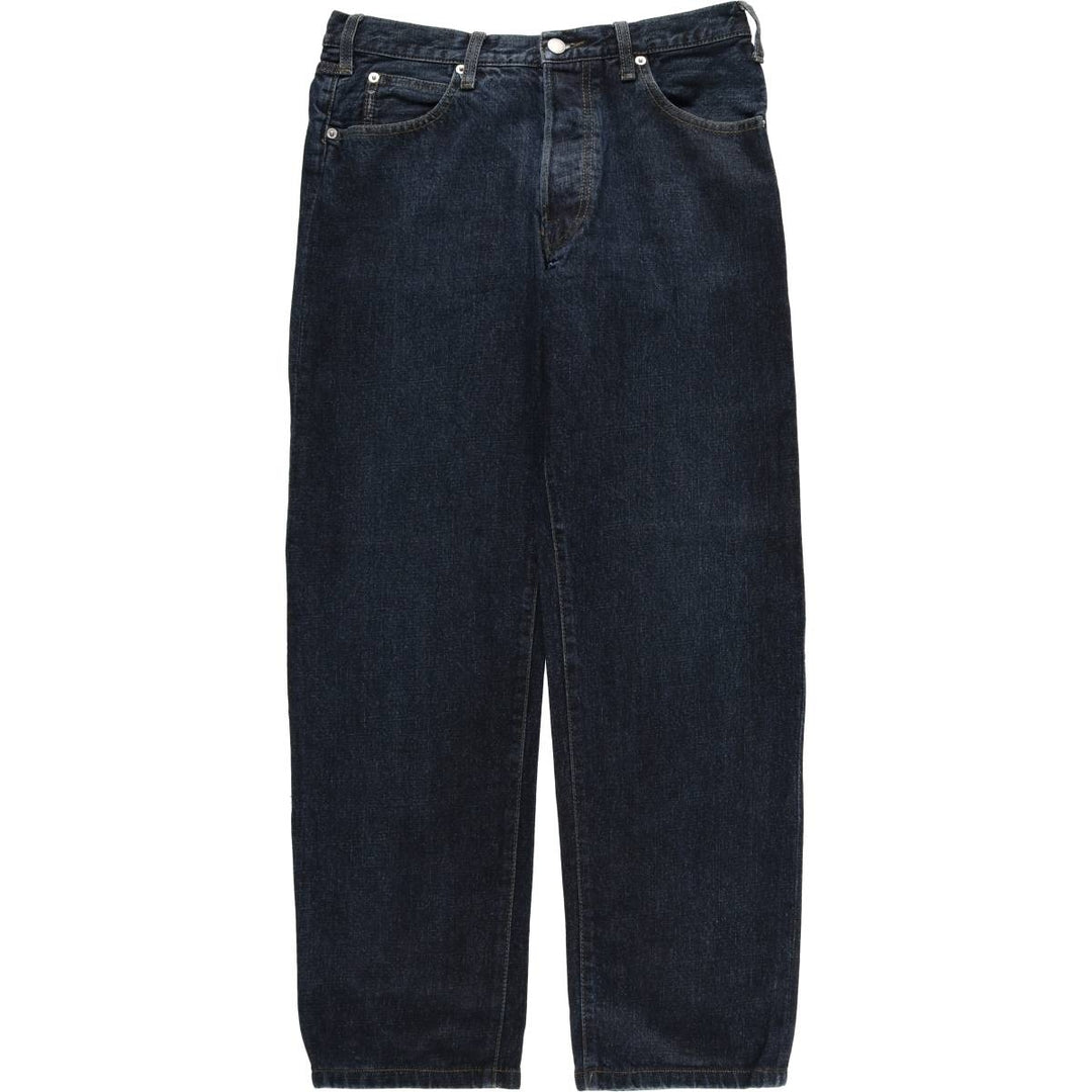 Giorgio Armani Jeans Indigo Tapered Denim Pants Men's Size W31 cotton navy blue type Vintage Second Hand