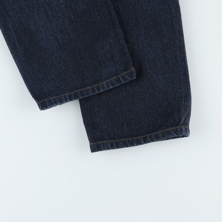 Giorgio Armani Jeans Indigo Tapered Denim Pants Men's Size W31 cotton navy blue type Vintage Second Hand
