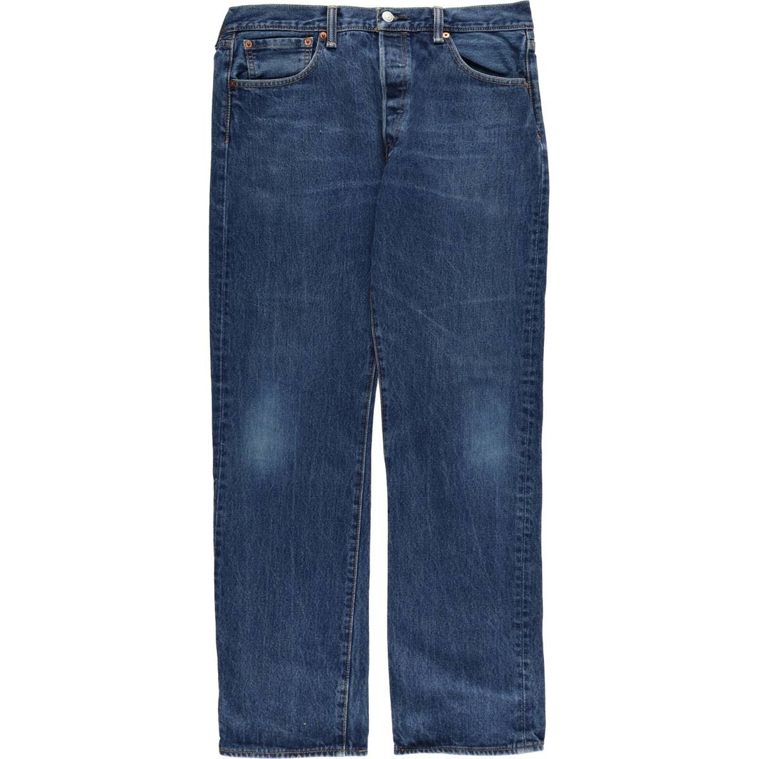 Levi's 501 straight denim pants for men, size W35 cotton blue type Vintage Second Hand