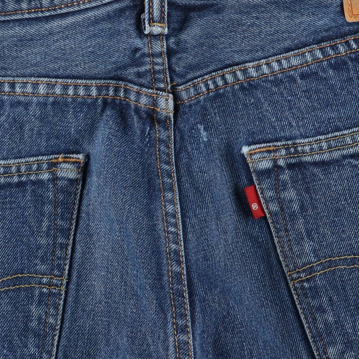 Levi's 501 straight denim pants for men, size W35 cotton blue type Vintage Second Hand