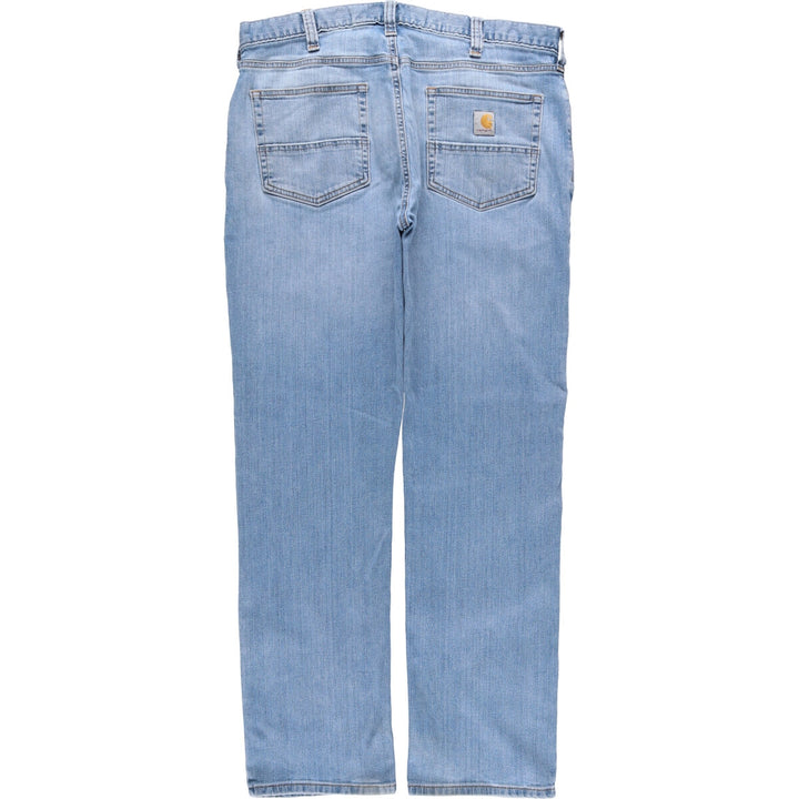Carhartt Relaxed Fit Tapered Denim Pants for Men, W37 cotton blue type Vintage Second Hand