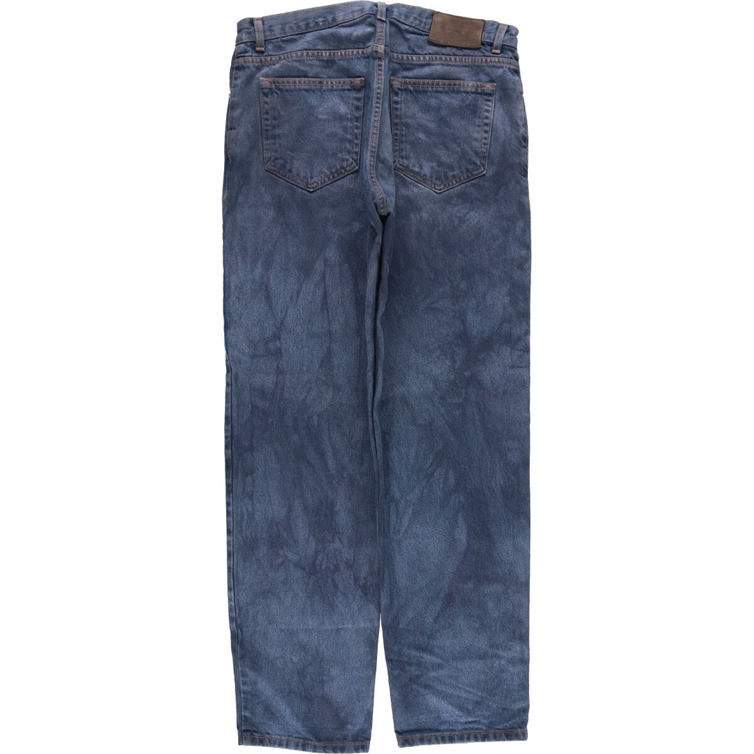 90s-00'S Calvin Klein Jeans Tapered Denim Pants, Made in USA, Men's, Size W35, Vintage cotton blue type Vintage Second Hand