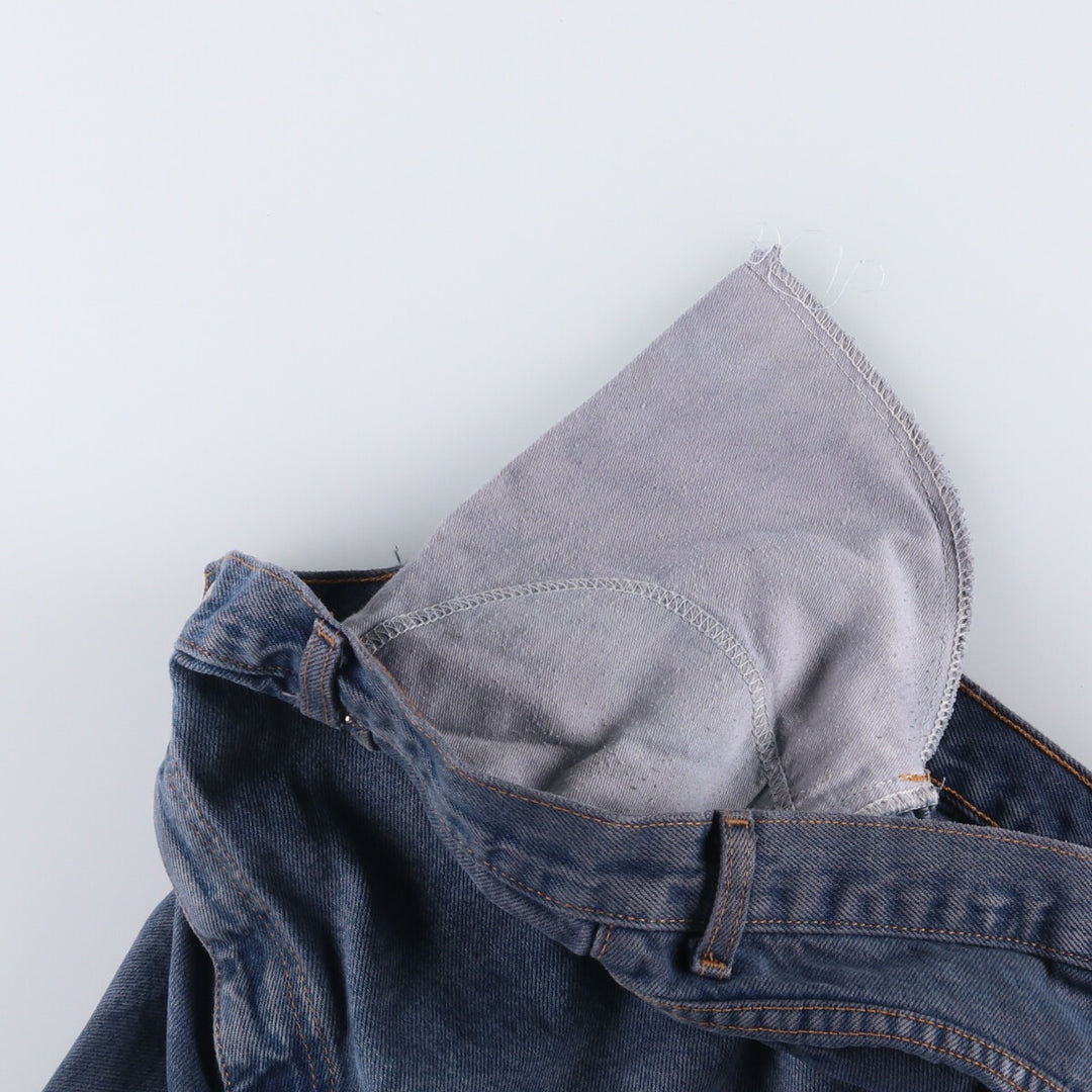 90s-00'S Calvin Klein Jeans Tapered Denim Pants, Made in USA, Men's, Size W35, Vintage cotton blue type Vintage Second Hand