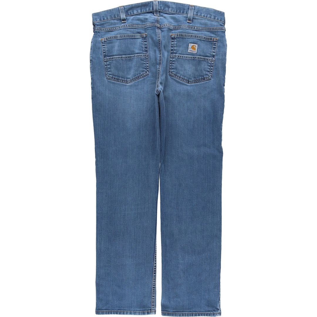 Carhartt Relaxed Fit Straight Denim Pants for Men, W37 cotton blue type Vintage Second Hand