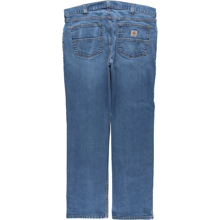 Carhartt Relaxed Fit Straight Denim Pants for Men, W37 cotton blue type Vintage Second Hand