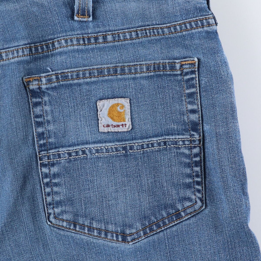 Carhartt Relaxed Fit Straight Denim Pants for Men, W37 cotton blue type Vintage Second Hand