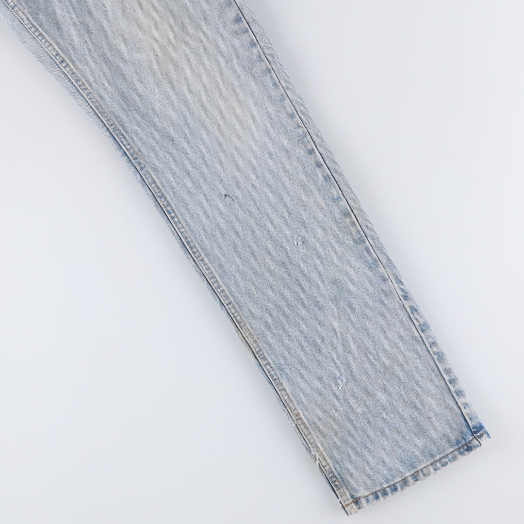 Carhartt Straight Fit Denim Pants, Men's, Size W34 cotton blue type Vintage Second Hand