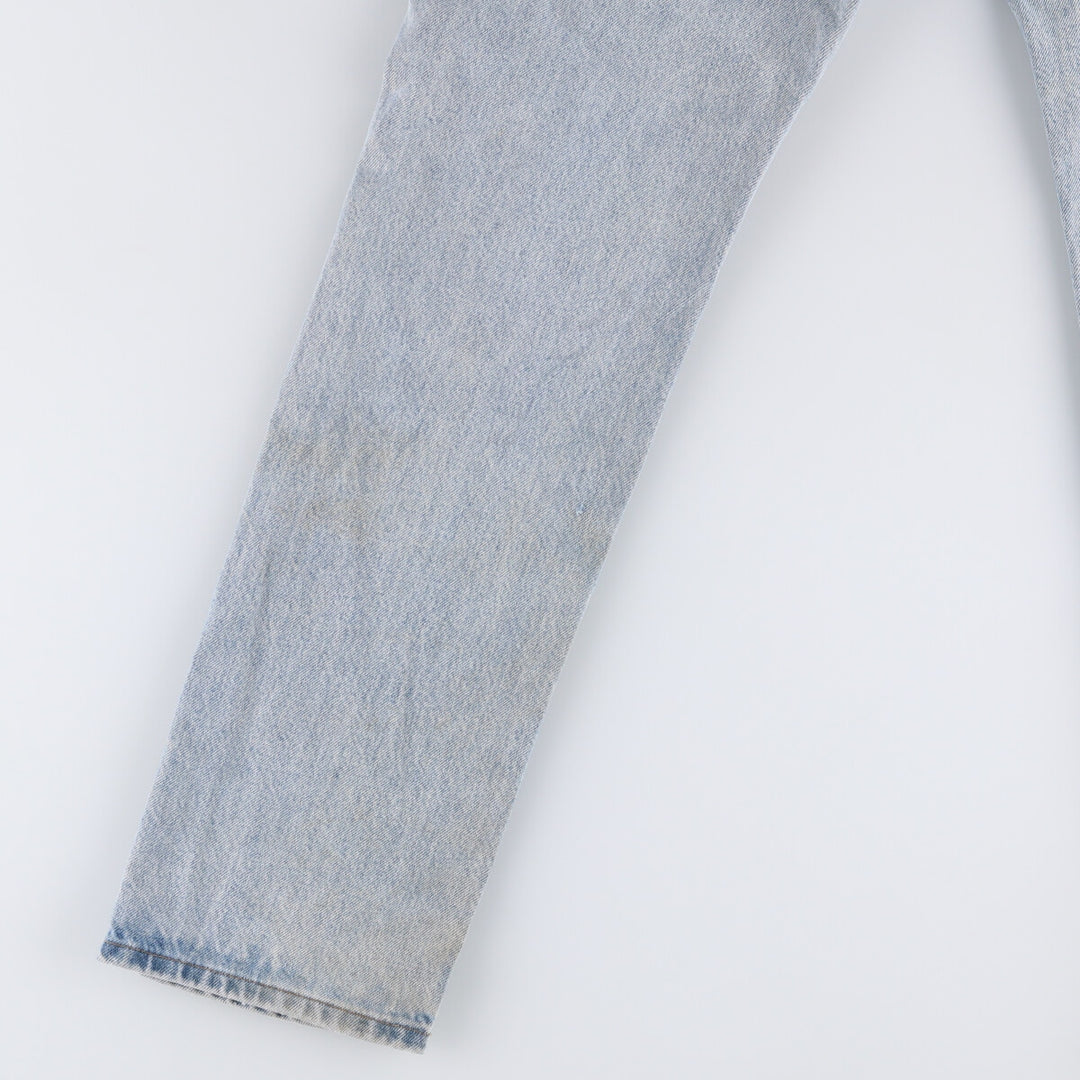 Carhartt Straight Fit Denim Pants, Men's, Size W34 cotton blue type Vintage Second Hand