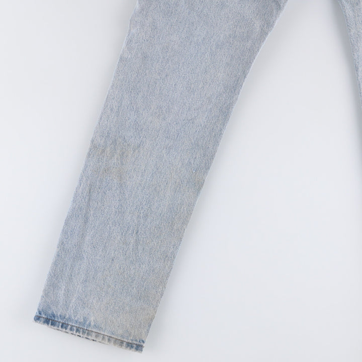 Carhartt Straight Fit Denim Pants, Men's, Size W34 cotton blue type Vintage Second Hand