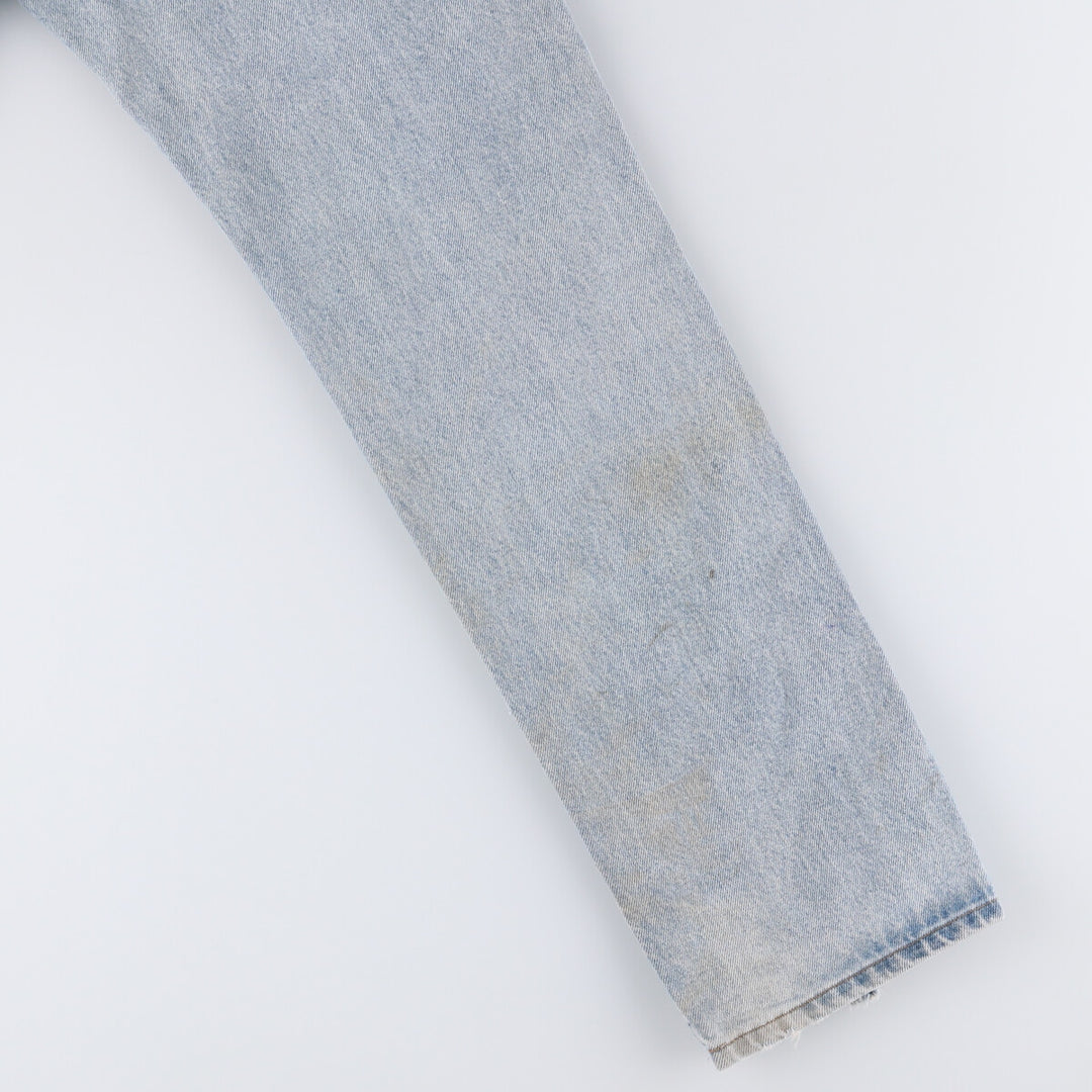Carhartt Straight Fit Denim Pants, Men's, Size W34 cotton blue type Vintage Second Hand