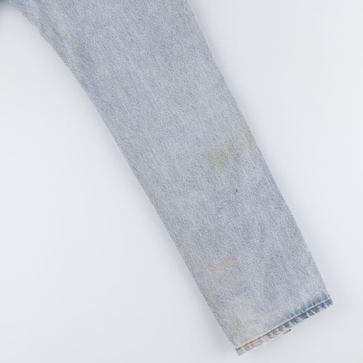 Carhartt Straight Fit Denim Pants, Men's, Size W34 cotton blue type Vintage Second Hand