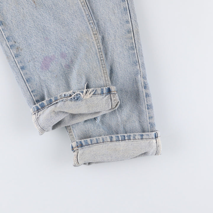 Carhartt Straight Fit Denim Pants, Men's, Size W34 cotton blue type Vintage Second Hand