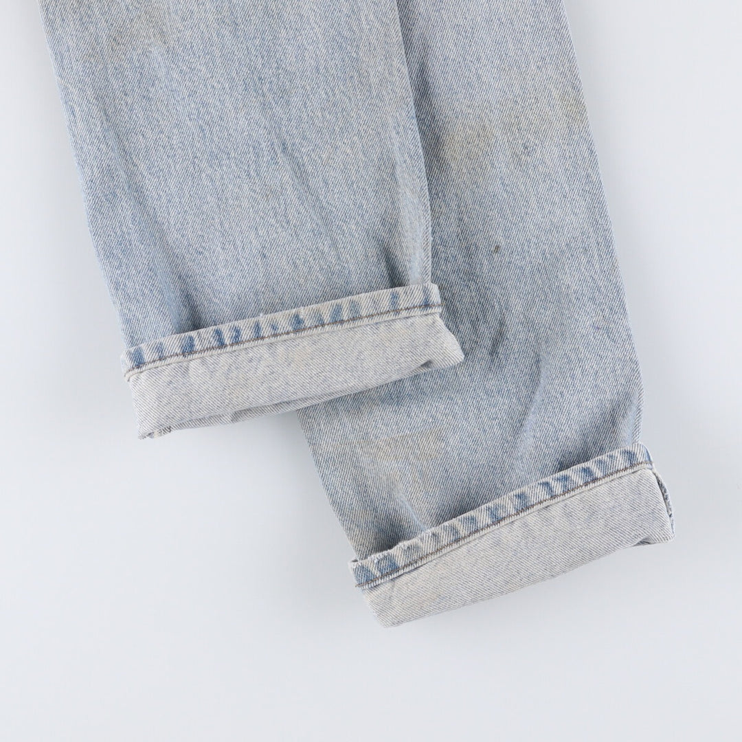 Carhartt Straight Fit Denim Pants, Men's, Size W34 cotton blue type Vintage Second Hand