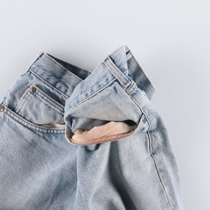 Carhartt Straight Fit Denim Pants, Men's, Size W34 cotton blue type Vintage Second Hand