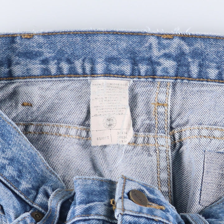 Carhartt Tapered Denim Pants for Men, W34 equivalent cotton blue type Vintage Second Hand