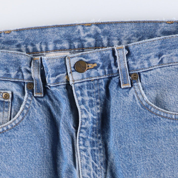 Carhartt Tapered Denim Pants for Men, W34 equivalent cotton blue type Vintage Second Hand