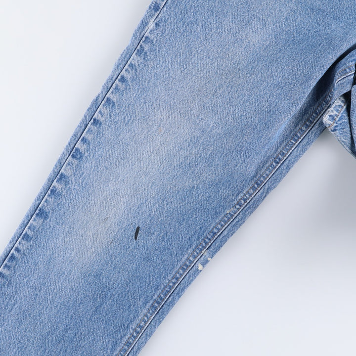 Carhartt Tapered Denim Pants for Men, W34 equivalent cotton blue type Vintage Second Hand