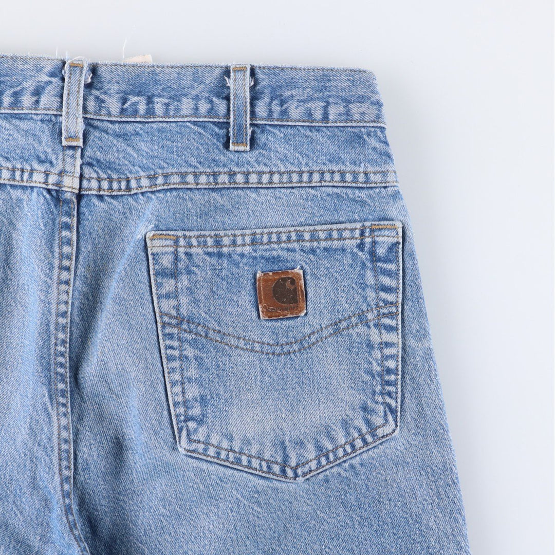 Carhartt Tapered Denim Pants for Men, W34 equivalent cotton blue type Vintage Second Hand