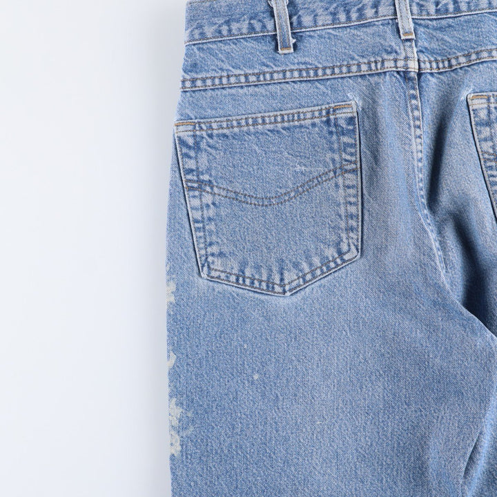 Carhartt Tapered Denim Pants for Men, W34 equivalent cotton blue type Vintage Second Hand