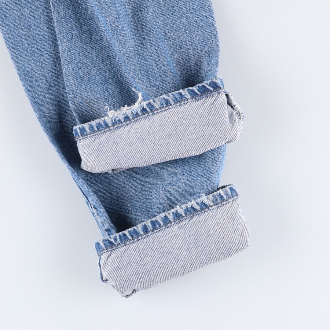 Carhartt Tapered Denim Pants for Men, W34 equivalent cotton blue type Vintage Second Hand