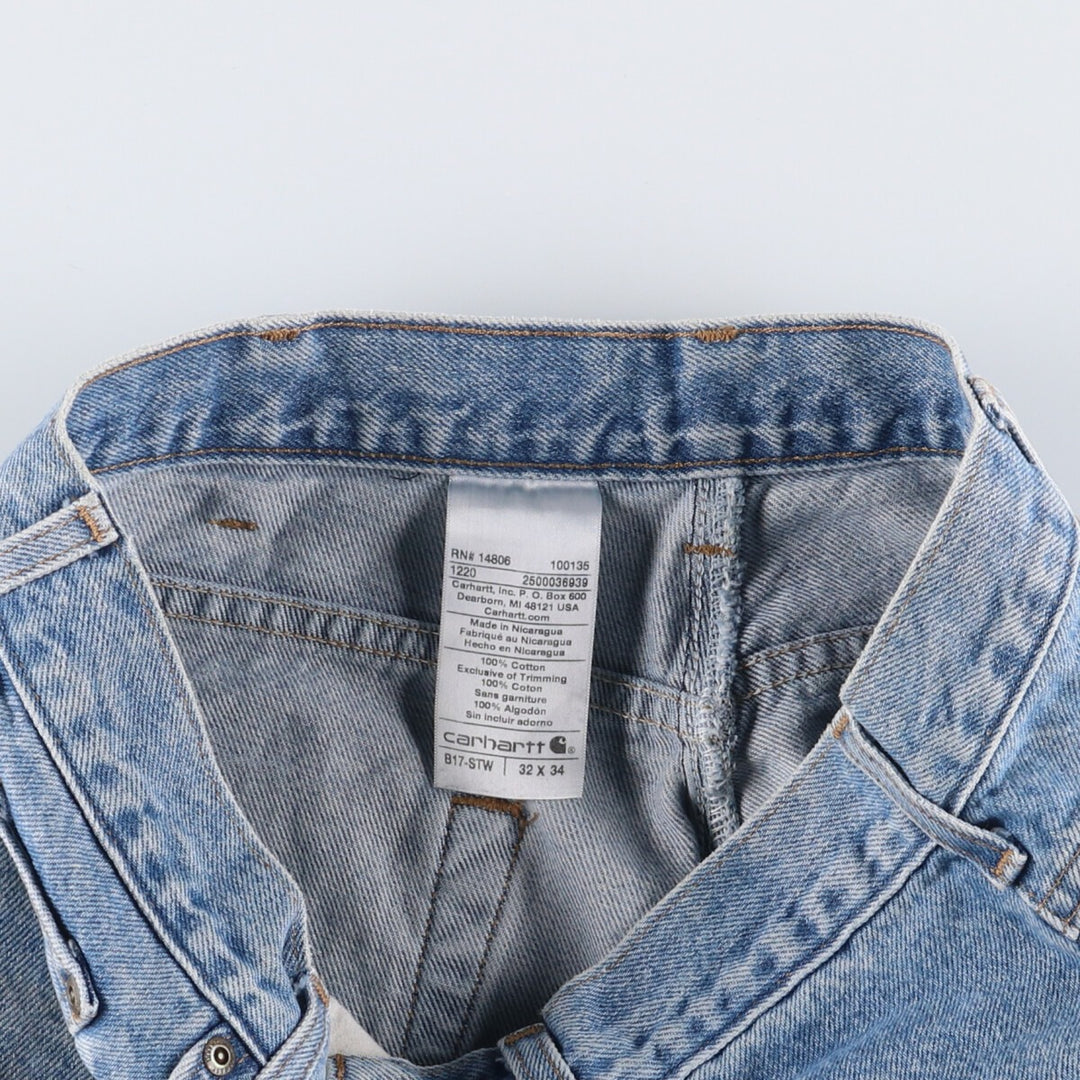 Carhartt Tapered Denim Pants for Men, W30 equivalent cotton blue type Vintage Second Hand