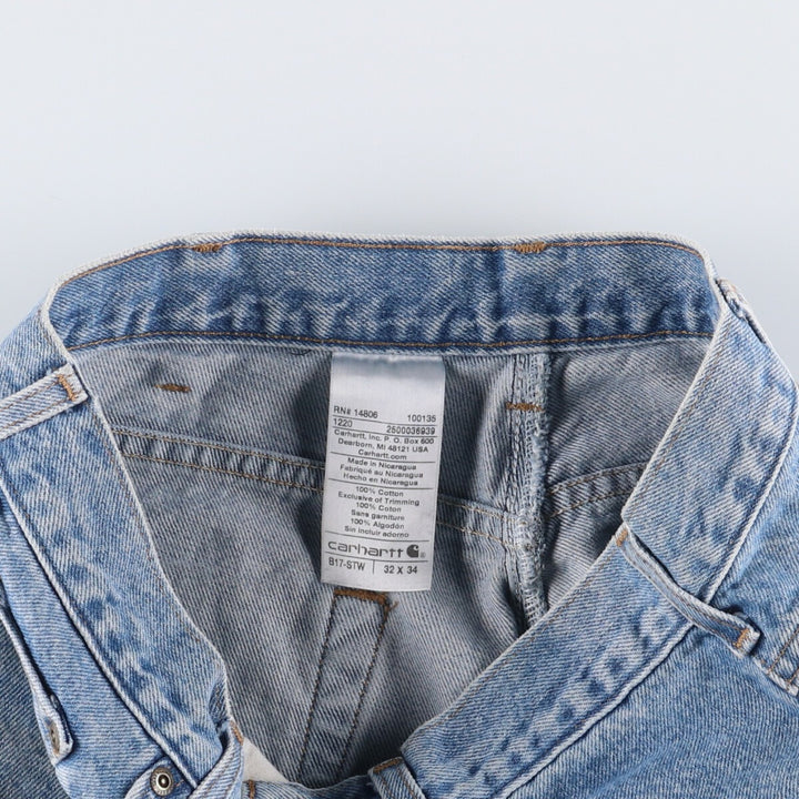 Carhartt Tapered Denim Pants for Men, W30 equivalent cotton blue type Vintage Second Hand