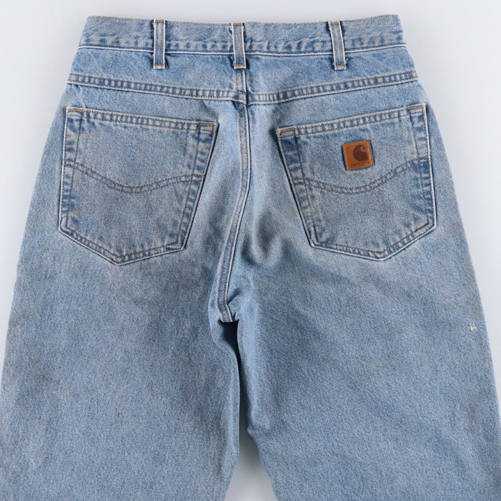Carhartt Tapered Denim Pants for Men, W30 equivalent cotton blue type Vintage Second Hand