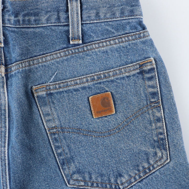 Carhartt Traditional FIT Tapered Denim Pants Men's w35 equivalent cotton blue type Vintage Second Hand