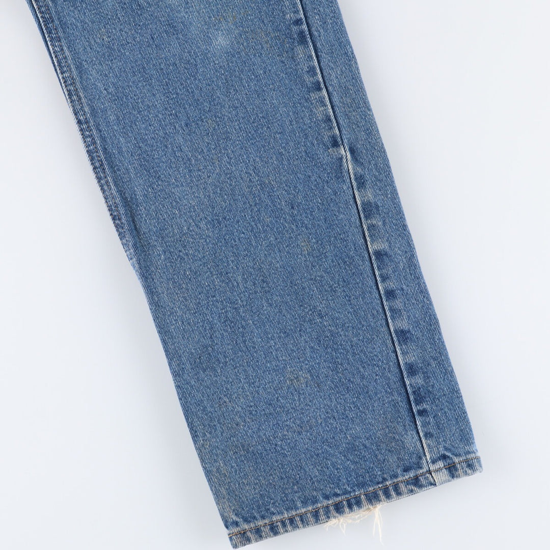 Carhartt Traditional FIT Tapered Denim Pants Men's w35 equivalent cotton blue type Vintage Second Hand