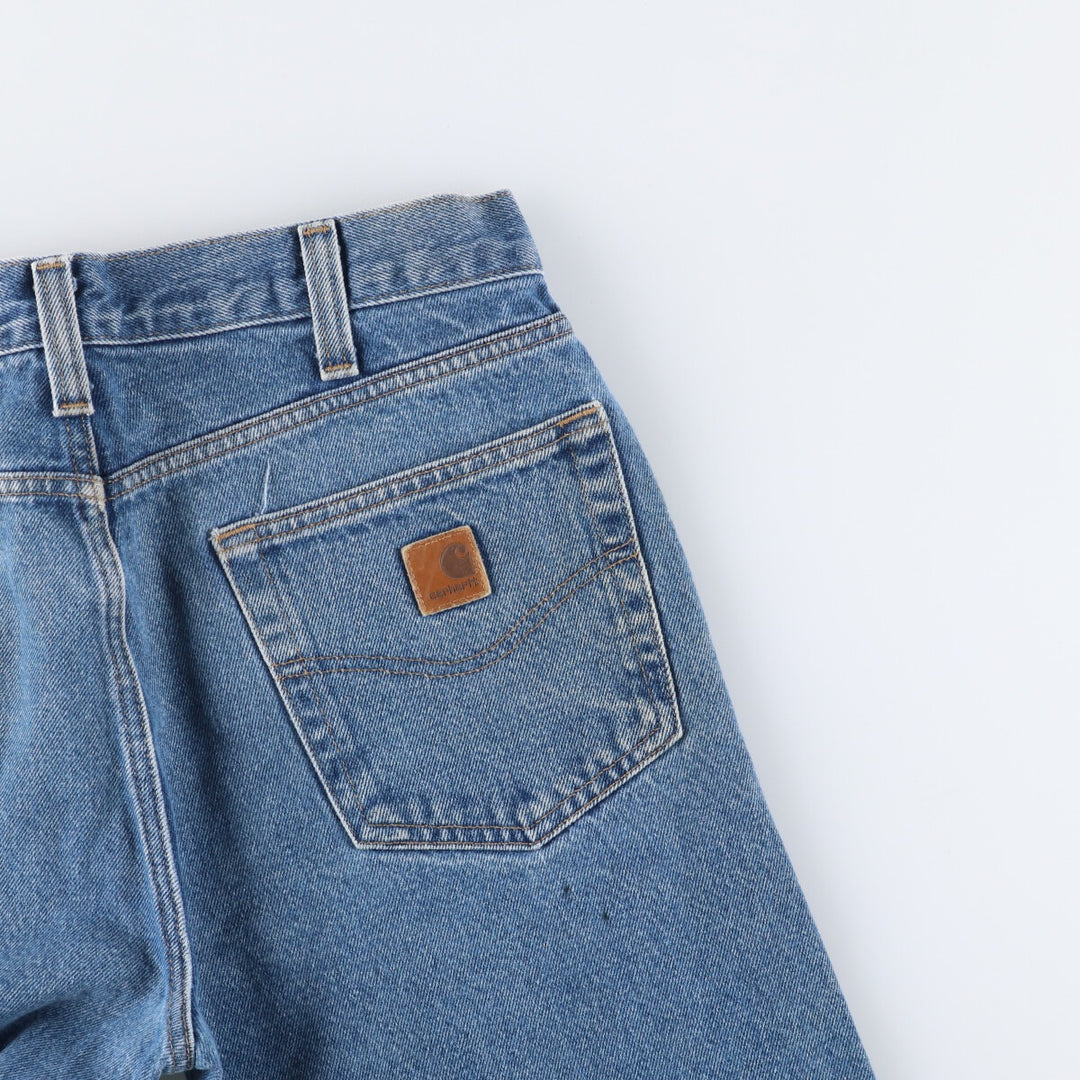 Carhartt Traditional FIT Tapered Denim Pants Men's w35 equivalent cotton blue type Vintage Second Hand