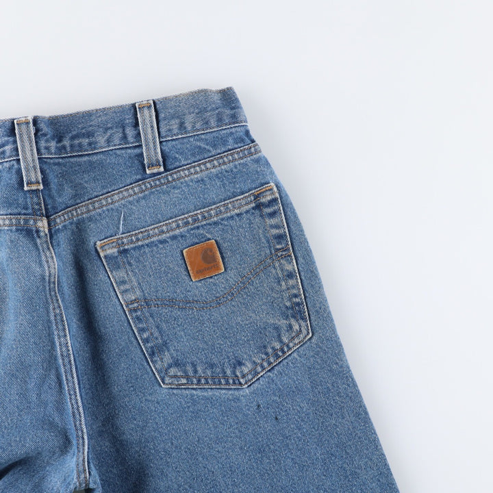 Carhartt Traditional FIT Tapered Denim Pants Men's w35 equivalent cotton blue type Vintage Second Hand