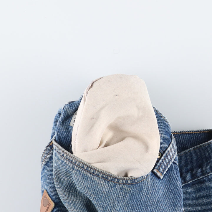 Carhartt Traditional FIT Tapered Denim Pants Men's w35 equivalent cotton blue type Vintage Second Hand