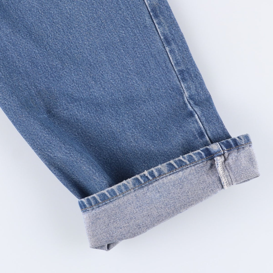 Carhartt Relaxed Fit Tapered Denim Pants for Men, W36 cotton blue type Vintage Second Hand