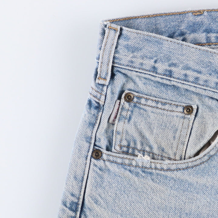 Carhartt Straight Denim Pants for Men, W34 equivalent cotton blue type Vintage Second Hand