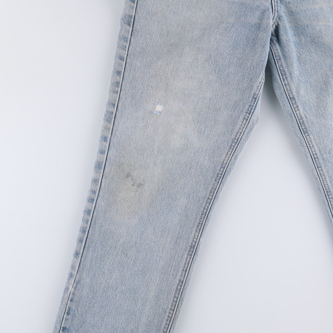 Carhartt Straight Denim Pants for Men, W34 equivalent cotton blue type Vintage Second Hand