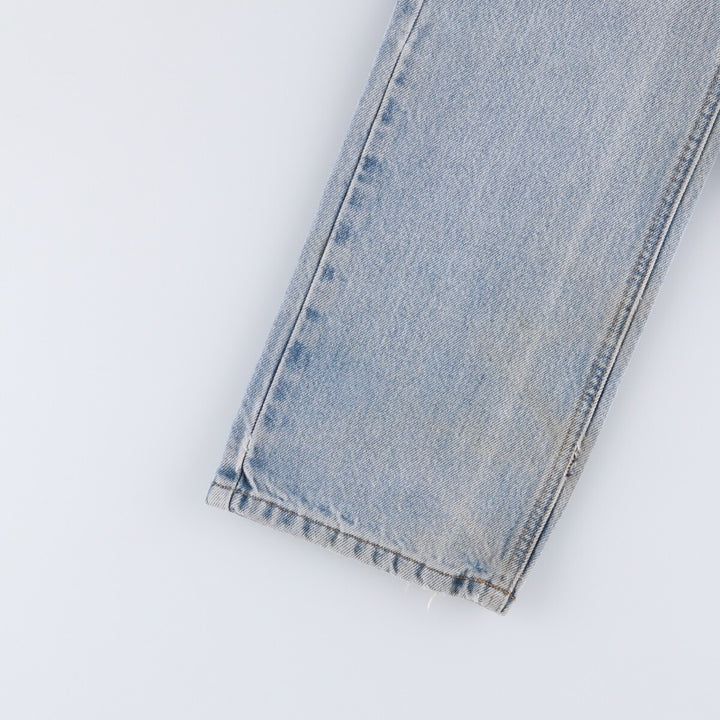 Carhartt Straight Denim Pants for Men, W34 equivalent cotton blue type Vintage Second Hand