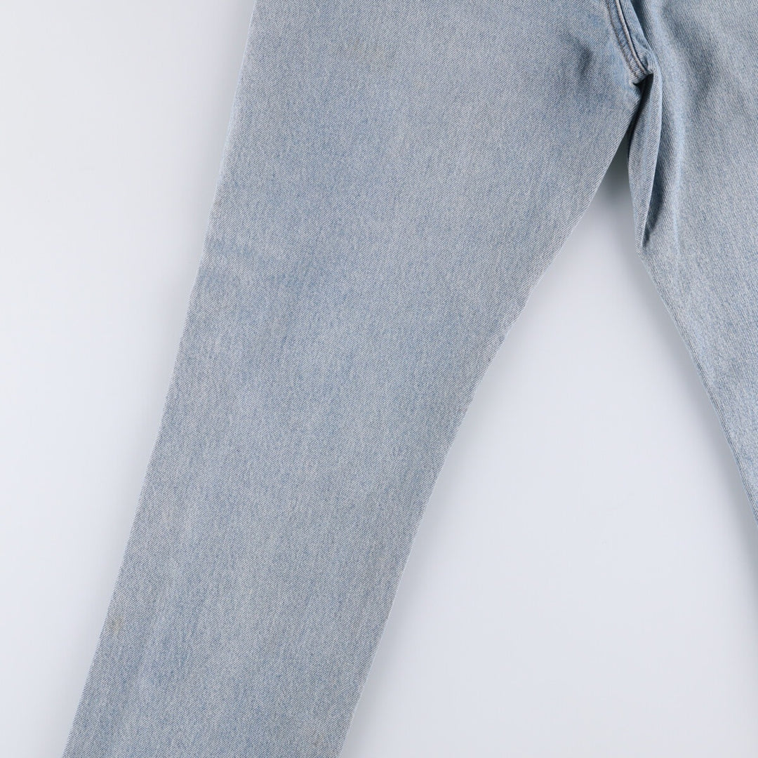 Carhartt Straight Denim Pants for Men, W34 equivalent cotton blue type Vintage Second Hand