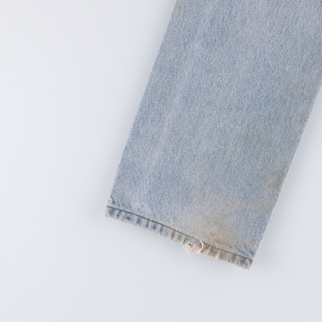 Carhartt Straight Denim Pants for Men, W34 equivalent cotton blue type Vintage Second Hand