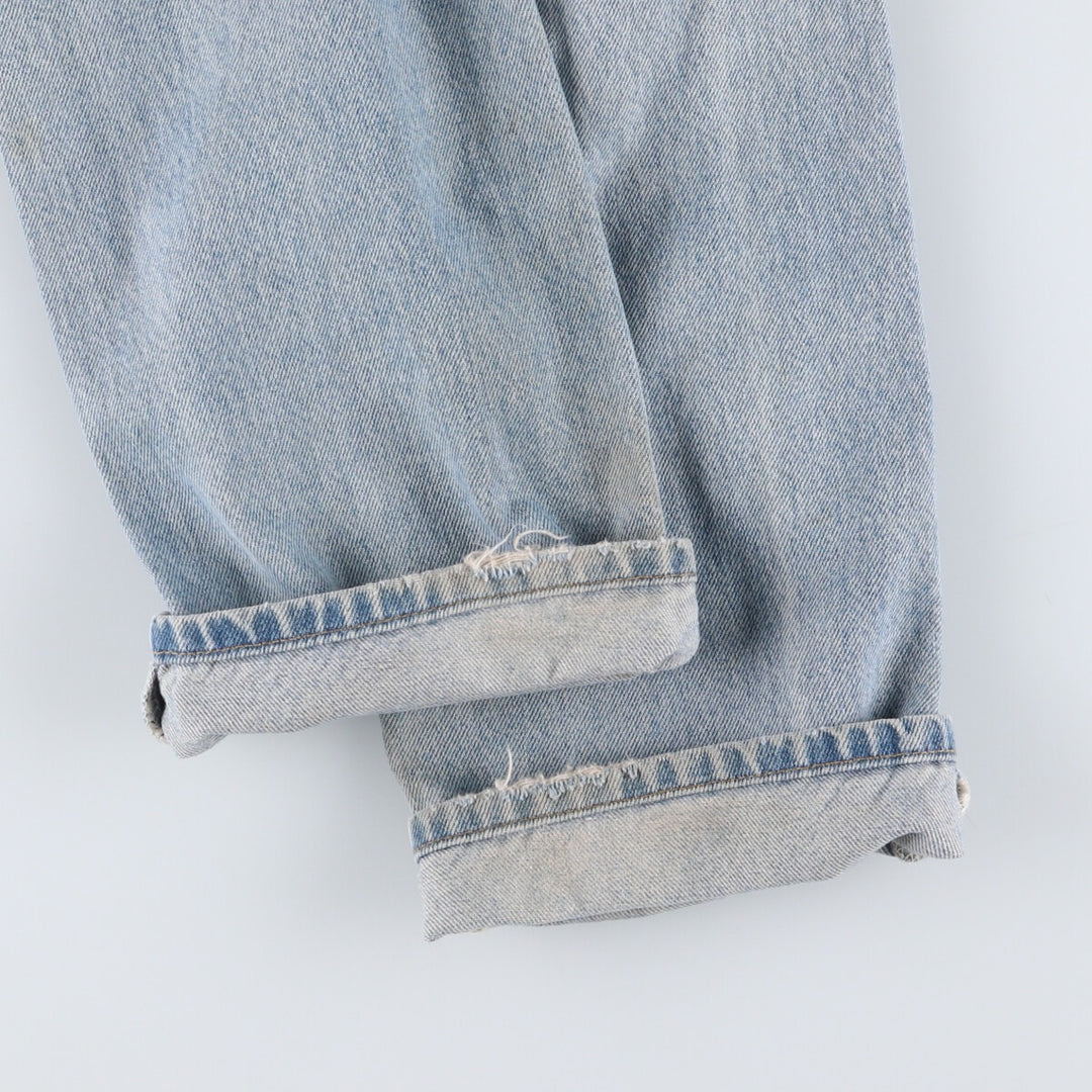Carhartt Straight Denim Pants for Men, W34 equivalent cotton blue type Vintage Second Hand