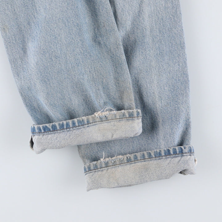 Carhartt Straight Denim Pants for Men, W34 equivalent cotton blue type Vintage Second Hand